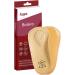 Orthotic Leather Insoles with Arch Support - Kaps Bolero for Men & Women | Size 36 EUR / US 5 - Buy Online on GoSupps.com