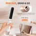Cordless Hair Straightener Brush | Portable Mini Electric Comb for Men & Women | Ionic Thermal Wireless Hot Brush (White) - Shop Now - Buy Online on GoSupps.com