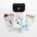 Kitgo Small First Aid Kit - Waterproof Mini Emergency Trauma Kit for Travelers, Climbers, and Parents - Compact First Aid Gift for Home, Camping, Hiking - EVA, Black - Buy Online on GoSupps.com