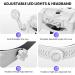 Elikliv Headband Magnifying Glass with Light 1X-14X Magnification | Rechargeable Handsfree Head Mount Loupe Tool - 6 Detachable Lens Visor for Close Work, Reading, Jewelry Craft, Repair - Style 1 - Buy Online on GoSupps.com