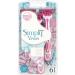 Gillette Simply Venus 3 Women's Razors - 6 Disposable Razors for Smooth Shaving | International Shipping Available - Buy Online on GoSupps.com