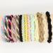 SWIHAITI 52Pcs Boho Hair Ties Bracelets | Elastic Bands for Women Girls with Thick, Heavy, and Curly Hair - Buy Online on GoSupps.com
