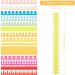 252 Piece Paper Quilling Flower Strips - DIY Petal Quilling Art Crafts - 14 Patterns, 9 Colors - Buy Online on GoSupps.com