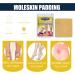 Moleskin Padding for Feet - 10 Pack with Adhesive Backing - Reduce Friction and Pain from Rubbing - Ideal for Boots and Hiking - Buy Online on GoSupps.com