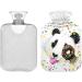 Naanle Donut Panda Hot Water Bottle - 2L Transparent Heater for Bed Hand & Feet | Pain Relief & Warmth Therapy - Buy Online on GoSupps.com