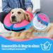 FWLWTWSS Inflatable Dog Collar - Adjustable Velcro Leak Protection for Post-Op Recovery - Pink XL (Neck: 45.7cm-63.5cm) - Buy Online on GoSupps.com