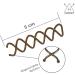 Hair Spirals & Clips for Women - Light Brown Spiral Hair Needles & Bun Maker - 8 Pack Hair Styling Accessories - Buy Online on GoSupps.com