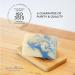 Buy Bleu Lavande 2 Pack Natural Handmade Lavender Body Soap - 100% Vegan Cruelty-Free Pure Essential Oil - No Artificial Fragrances - 2x 5.8 Oz - Buy Online on GoSupps.com