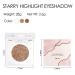 Erinde Shimmer Glitter Eyeshadow Palette - Korean Eye Makeup - Metallic Pigmented Color - Sparkle Silver Champagne Gold - Ultra-Blendable - 03 - Buy Online on GoSupps.com