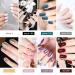 Dip Powder Nail Set - 8 Glitter Colors for French Manicure & Nail Art | No UV/LED Lamp Needed - Buy Online on GoSupps.com