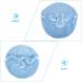 TOYANDONA Serviette Masque Visage en Polaire Corail Bleue Serviette Chaude Absorbante et Hydratante Visage Trois Trous et Bande R glable Amovible Domicile et Spa - Buy Online on GoSupps.com