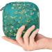 Menstruation Pad Bag with Zipper - Stylish Women's Napkin & Tampon Bag | Flowering Almond Tree Design - Buy Online on GoSupps.com