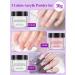 Acrylic Nail Kit Powder Set - Professional 30G Acrylic Powder Nails Kit for Beginners - Pink White Clear Extension Kit - Buy Online on GoSupps.com