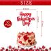 Valentine s Day Cake Toppers 10pcs Red Cupcake Topper Heart Cupcake Pick Food Sticks Happy Valentine s Day Theme Party Cake Decorations Supplies - Buy Online on GoSupps.com