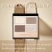 4 Color Brown Eyeshadow Palette - Matte & Glitter Shades | High Pigment Smooth Powder Makeup - Buy Online on GoSupps.com