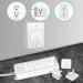 HiCanwn 50 Pack Outlet Covers Baby Proofing Plug Covers Child Proof Electrical Protector Safety Socket Covers Electric Outlet Pulg Covers for Baby Child White - Buy Online on GoSupps.com