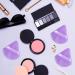 ProusKy 2-Piece Light Purple Triangle Makeup Powder Puffs Set for Flawless Coverage - Ideal for Pressed & Loose Powder, Foundation & Mineral Makeup - Buy Online on GoSupps.com