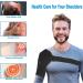 USB Shoulder Heating Pad | Adjustable Heated Brace Wrap for Rotator Cuff Relief | 3 Heat Settings & Compression Sleeve - Portable Support - Buy Online on GoSupps.com