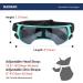 Namsan Sunglasses for Small Dogs | Windproof UV Protection & Waterproof Dog Glasses | Adjustable Rubber Band - Blue - Buy Online on GoSupps.com