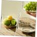 Alipis 1 Set Tableware Snack Clear Dessert Fruit Mixing Salad Fork Large Serving Spoon Storage Kitchen - Buy Online on GoSupps.com