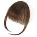 REECHO 100% Human Hair Clip in Bangs - Air Bangs Medium Brown - Buy Online on GoSupps.com