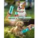 Portable 2in1 Dog Water Bottle with Filter & Food Container | Leak Proof Pet Water Dispenser for Outdoor Walking | BPA Free - Buy Online on GoSupps.com