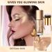 Body Shimmer Oil Shimmer Face Body Oil Luminizer Liquid Highlighter Makeup Moisturizing Smooth Body Glow Illuminator for All Skin Types with Makeup Brush - 02 Rose Gold 02rose Gold - Buy Online on GoSupps.com