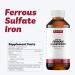 Ferrous Sulfate Liquid Iron Supplement by Llorens Care - 220mg Iron Complex for Anemia & Energy Boost - Buy Online on GoSupps.com