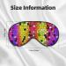 Colorful Tie Dye Stained Glass Sleep Mask | Adjustable Double-Sided Soft Eye Covers for Perfect Shading & Reduced Eye Edema - International Shipping Available - Buy Online on GoSupps.com