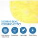 Coastal Theme Cooling Throw Blanket | Double Sided Cold Effect | Lightweight & Breathable | XL 50x70 | Lemon Design - Buy Online on GoSupps.com