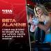 Titan Nutrition Beta Alanine - Unflavored Preworkout Carnosine Booster for Endurance Reduce Muscle Fatigue & Enhance Workout Capacity | International Shipping Available - Buy Online on GoSupps.com