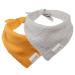 Piupet Dog Half (S) I 58x40x40cm I 2 Set Dog Haller I Dog Haller Large Dogs I Necker Hunde I Stylish Bandana Great & Small Dogs I Yellow/Gray Yellow/Gray S