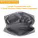 Large Grey Makeup Bag Travel Cosmetic Organizer for Women and Girls - Zipper Pouch (Pack of 1) - Buy Online on GoSupps.com