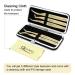 5 PCS Stainless Steel Volume Eyelash Extensions Tweezers Set - Curved Precision Tweezers for Gold Application - Buy Online on GoSupps.com