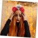 FOMIYES Hair Ties Headbands Hair Bands Carnival Hair Band Halloween Hair Band Carnival Headband Halloween Headband Halloween Party Headband Party Headdress Artificial Flower Cosplay Fabric - Buy Online on GoSupps.com