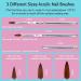 Lavender Violets Acrylic Powder and Liquid Set - 12 Spring Candy Colours | Nail Extension Beginner Kit N660 - Buy Online on GoSupps.com