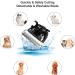 Professional Cordless Dog & Cat Hair Clippers with Detachable Blades and Guards - Rechargeable & Quiet - Ideal for Small Animals - Gold - Buy Online on GoSupps.com