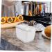 Mipcase Plastic Washing Basket Fridge Food Container 3pcs Fridge Food Drainage Box Convenient Practical Food Sealing Box Kitchen Food Box Vegetables Colanders Strainers - Buy Online on GoSupps.com