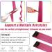 16Pcs 22 Inch Colored Clip in Hair Extensions - Heat-Resistant Synthetic Hairpieces for Women & Girls - Rose Red Highlights for Party Hair Decor - Buy Online on GoSupps.com