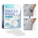 Underarm Sweat Pads - 28 Pcs Anti-Stain Armpit Sweat Pads for Men and Women | Hyperhidrosis Relief, Comfortable & Non-Visible, Extra Adhesive, Non-Sweat Armpit Protection - Buy Online on GoSupps.com