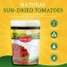 Sunbest Natural Julienned Sun Dried Tomatoes - Ready-to-Eat Fresh Mix for Cooking and Snacking - Non-GMO, Kosher, Vegan - 2 lbs - Buy Online on GoSupps.com