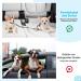 Slowton 2-in-1 Dog Car Seat Belt - Durable Adjustable Reflective Tangle-Free for Small Dogs - Gray - Buy Online on GoSupps.com