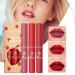 Long-Lived Lip Gloss Set - Waterproof Non-Stick Cup Liquid Lipstick in 3 Colors | Matte Moisturizing 1 ml Pack #02 - International Shipping Available - Buy Online on GoSupps.com