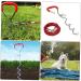 Beavorty Durable Metal Dog Post Leash - Outdoor Pet Accessory for Secure Tethering | Alloyed Steel Fence Spike - Buy Online on GoSupps.com