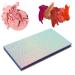 Magnetic pallet Mermaid empty make-up palette with mirror empty make-up bli-shadow palette set self-adhesive empty pallet metal sticker for DIY eyeshadow and rough