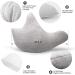 BESLKB Shoulder Surgery Pillow - Rotator Cuff & Side Sleeper Pillow for Neck and Shoulder Pain Relief - Gray - Buy Online on GoSupps.com