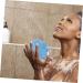 Magiclulu 3ST Silicone Body Washer & Massage Brush - Deep Cleaning Travel Hairbrush & Accessories for Men Women & Kids - Green - Buy Online on GoSupps.com
