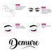 Demure 50 Pairs Eye Pads for Eyelash Extensions - Lint-Free Hydrogel Gel Patches to Reduce Dark Circles & Moisturize Eyes - Buy Online on GoSupps.com