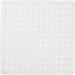 DMI Non-Slip Suction Cup Shower Mat | 21 Square White | Drain Holes | Tub or Shower - Buy Online on GoSupps.com