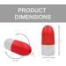 Deep Water Float Red/White - Premium Floating Device for Water Recreation - Buy Online on GoSupps.com
